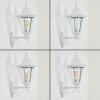 Hongkong outdoor wall light, wall light white, 1-light source