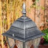 Naofe path light black, silver, 1-light source