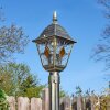 Naofe lamp post, path light gold, black, 1-light source