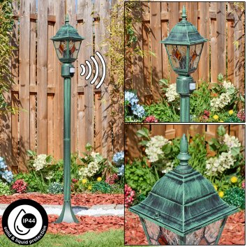 Naofe path light green, black, 1-light source, Motion sensor