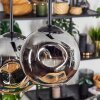 Ripoll hanging light, globe light, pendant light Smoke-coloured, 6-light sources