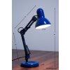 Globo Famous desk light blue, 1-light source