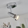MORGES Ceiling Light LED chrome, 1-light source
