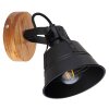 Globo GÜNTHER Wall Light black, 1-light source
