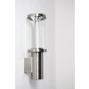 Popoyan exterior wall luminaire LED stainless steel, 2-light sources