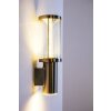 Popoyan exterior wall luminaire LED stainless steel, 2-light sources