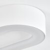 PALEROO outdoor ceiling light LED white, 1-light source