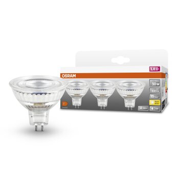 OSRAM Set of 3 LED Star GU5.3 6.5 W 2700 Kelvin 630 Lumen