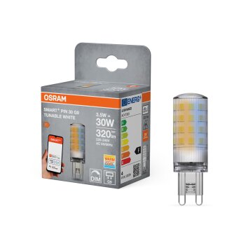 Osram lights G9 LED 3.5 Watt warm-white dimmable 320 Lumen