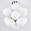 Hyco Ceiling Light matt nickel, 12-light sources