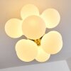 Hyco Ceiling Light matt nickel, 12-light sources