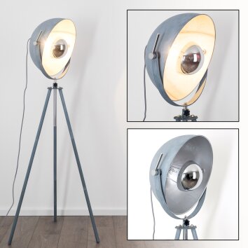 MALOY floor lamp grey, 1-light source