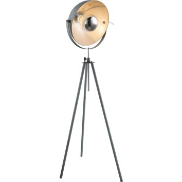 Globo MIRAM floor lamp grey, 1-light source