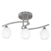 Trio 6056 ceiling light chrome, matt nickel, 3-light sources