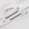 MOHLIN Ceiling Light LED matt nickel, 3-light sources