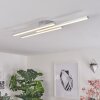 MOHLIN Ceiling Light LED matt nickel, 3-light sources
