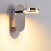Adel wall spotlight LED chrome, 1-light source