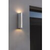 Lutec LEO Outdoor Wall Light LED chrome, 1-light source