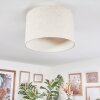 Bassagoda ceiling light beige, white, 1-light source