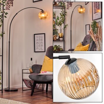 Ripoll floor lamp, Arch lamps black, 1-light source