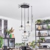 Koyoto hanging light, globe light, Cluster pendant lamp clear, 3-light sources
