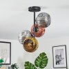 Ripoll ceiling light, globe light gold, coppery, Smoke-coloured, 4-light sources