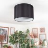 Soungou ceiling light black, white, 1-light source