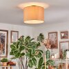 Soungou ceiling light beige, 1-light source