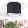 Bassagoda ceiling light black, white, 1-light source