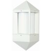 Albert 212 outdoor wall light white, 1-light source