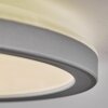 Simonstorp ceiling light, Panel LED silver, white, 1-light source