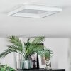 Xarel ceiling light, Panel LED white, 1-light source