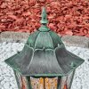 Hongkong pedestal light, path light green, black, 1-light source