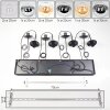 Gastor hanging light, globe light, pendant light Amber, chrome, clear, Smoke-coloured, 8-light sources