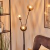 Koyoto globe light, floor lamp Amber, clear, Smoke-coloured, 3-light sources