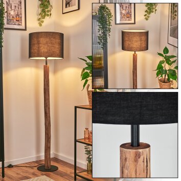 Bassagoda floor lamp Ecru, black, 1-light source