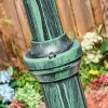 Naofe lamp post, path light green, black, 2-light sources