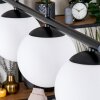Gastor hanging light, globe light, pendant light white, 4-light sources