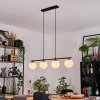 Gastor hanging light, globe light, pendant light white, 4-light sources