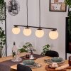 Gastor hanging light, globe light, pendant light white, 4-light sources
