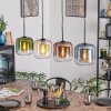 Lauden hanging light, pendant light Amber, blue, green, clear, coppery, 4-light sources