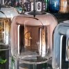 Lauden hanging light, pendant light Amber, blue, green, clear, coppery, 4-light sources