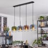Lauden hanging light, pendant light blue, green, clear, coppery, 4-light sources