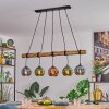 Koyoto hanging light, globe light, pendant light Ecru, black, 5-light sources