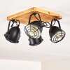 Malix Ceiling Light brown, black, 4-light sources