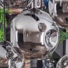 Ripoll hanging light, globe light, pendant light Smoke-coloured, 8-light sources