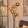 Koyoto globe light, floor lamp Smoke-coloured, 5-light sources