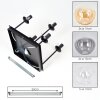 Gastor ceiling light, globe light Amber, clear, Smoke-coloured, 5-light sources