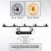 Gastor hanging light, globe light, pendant light Amber, Smoke-coloured, 5-light sources