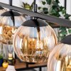 Koyoto hanging light, globe light, pendant light Amber, 5-light sources